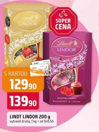 Trefa Lindt lindor nabídka