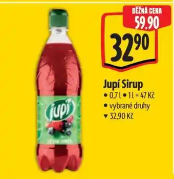 Albert Jupí sirup nabídka