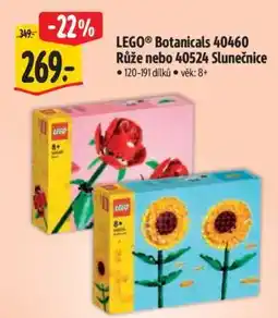 Albert LEGO Botanicals 40460 Růže nebo 40524 Slunečnice nabídka