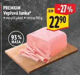 Albert PREMIUM Vepřová šunka nabídka