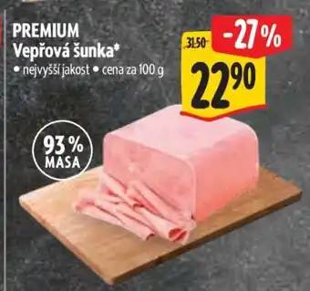 Albert PREMIUM Vepřová šunka nabídka