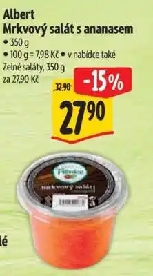 Albert Albert Mrkvový salát s ananasem nabídka