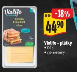 Albert Violife plátky nabídka