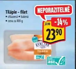 Albert Tilápie filet nabídka