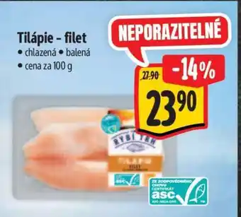 Albert Tilápie filet nabídka