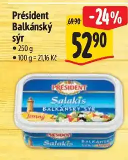 Albert Président Balkánský sýr nabídka