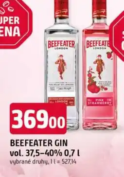Trefa BEEFEATER GIN nabídka