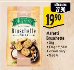 Albert Maretti Bruschette nabídka