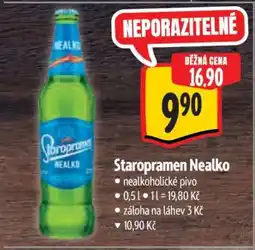 Albert Staropramen Nealko nabídka