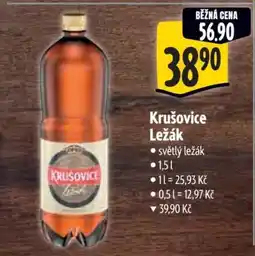 Albert Krušovice ležák nabídka