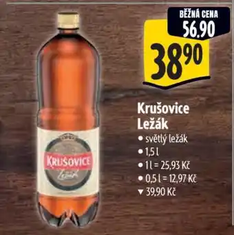 Albert Krušovice ležák nabídka