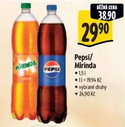 Albert Pepsi, Mirinda nabídka
