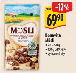 Albert Bonavita Müsli nabídka