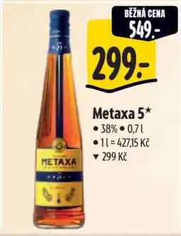 Albert Metaxa 5 nabídka