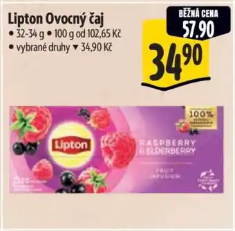 Albert Lipton ovocný čaj nabídka