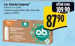 Albert O.B. DÁMSKÉ TAMPONY nabídka