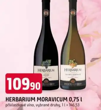 Trefa Herbarium moravicum nabídka