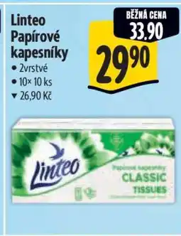 Albert Linteo papírové kapesníky nabídka