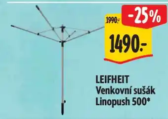 Albert LEIFHEIT Venkovní sušák Linopush 500 nabídka