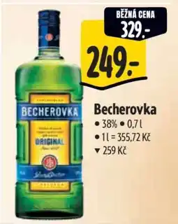 Albert Becherovka nabídka