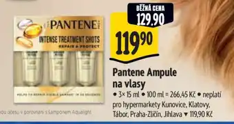 Albert Pantene Ampule na vlasy nabídka