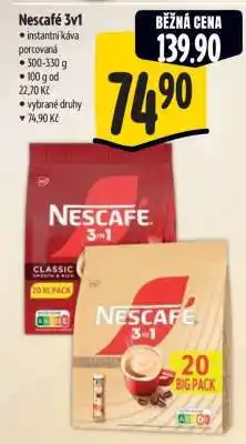 Albert Nescafé 3v1 nabídka