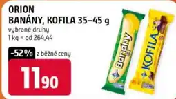 Trefa ORION Banány, kofila nabídka