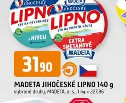 Trefa Madeta jihočeské lipno nabídka