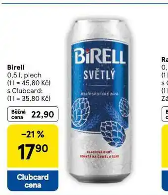 Tesco Birell nabídka