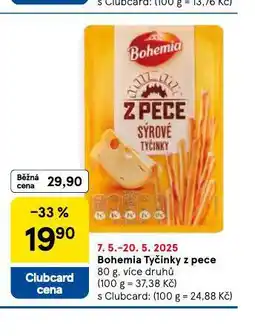 Tesco Bohemia tyčinky z pece nabídka