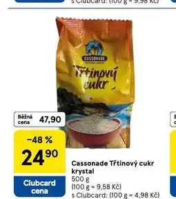 Tesco Třtinový cukr krystal nabídka