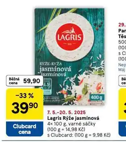 Tesco Lagris rýže jasmínová nabídka
