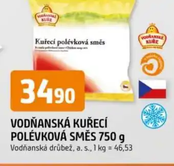Trefa Vodňanská kuřecí polévková směs nabídka