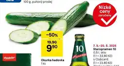 Tesco Okurka hadovka nabídka