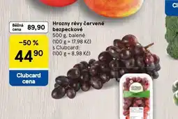 Tesco Hrizny révy vinné bezpeckové nabídka