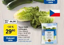Tesco Salát little gem nabídka