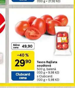 Tesco Rajčata soudková nabídka