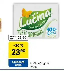 Tesco Lučina originál nabídka