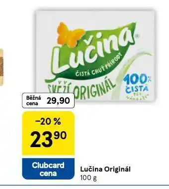 Tesco Lučina originál nabídka