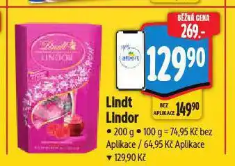 Albert Lindt lindor nabídka