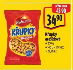 Albert Křupky arašídové nabídka