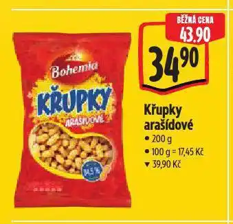 Albert Křupky arašídové nabídka