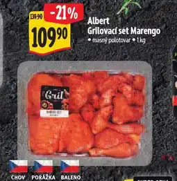 Albert Grilovací set marengo nabídka