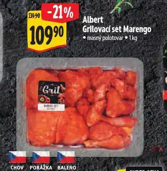 Albert Grilovací set marengo nabídka