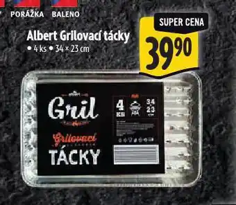 Albert Grilovací tácky nabídka