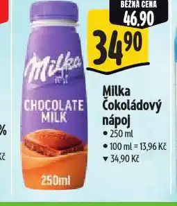 Albert Milka čokoládový nápoj nabídka