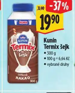 Albert Kunín termix šejk nabídka