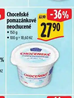 Albert Choceňské tradiční pomazánkové nabídka