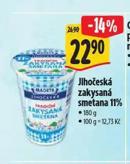 Albert Jihočeská zakysaná smetana nabídka