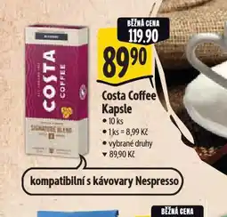 Albert Costa coffee kávové kapsle nabídka